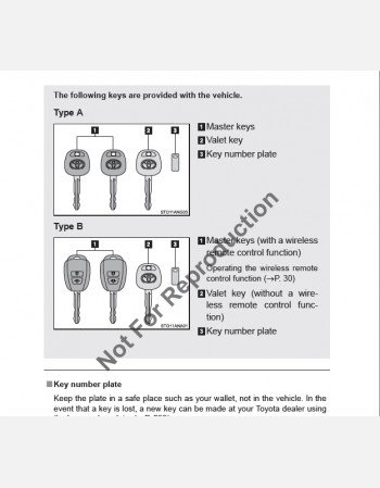 toyota yaris 130 series 2012 2013 & 2014 owners manual
